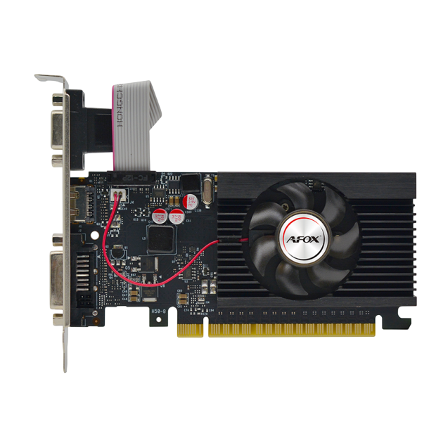 Видеокарта AFOX CORPORATION AF710-2048D3L5 — для бизнеса и офиса Видеокарта AFOX CORPORATION AF710-2048D3L5 — для бизнеса и офиса