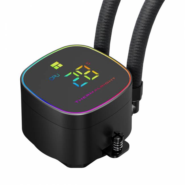Система жидкостного охлаждения Thermalright Frozen Horizon 360 Digital Black — для бизнеса и офиса Система жидкостного охлаждения Thermalright Frozen Horizon 360 Digital Black — для бизнеса и офиса