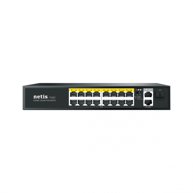 Коммутатор Netis P116GH — для бизнеса и офиса Коммутатор Netis P116GH — для бизнеса и офиса