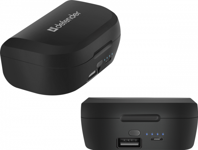 Defender Беспроводная гарнитура Twins 639 черный,TWS, PB, Bluetooth Defender Twins 639 — для бизнеса и офиса