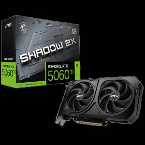 Видеокарты MSI RTX 5060 Ti 8G SHADOW 2X OC PLUS