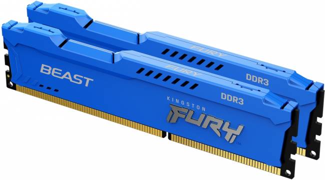 Память оперативная Kingston FURY Beast Blue KF316C10BK2/8 — для бизнеса и офиса Память оперативная Kingston FURY Beast Blue KF316C10BK2/8 — для бизнеса и офиса