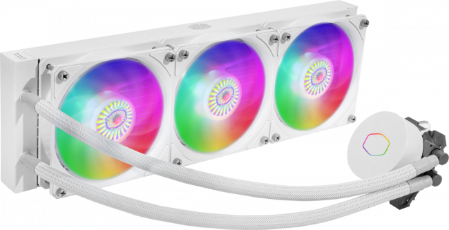 Система охлаждения Cooler Master MasterLiquid ML360L ARGB White Edition V2 — для бизнеса и офиса Система охлаждения Cooler Master MasterLiquid ML360L ARGB White Edition V2 — для бизнеса и офиса