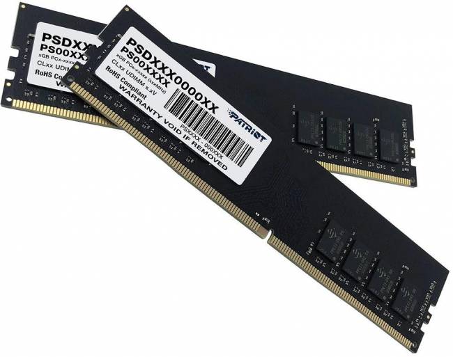 Память DDR4 2x8GB 2666MHz Patriot PSD416G2666K — для бизнеса и офиса Память DDR4 2x8GB 2666MHz Patriot PSD416G2666K — для бизнеса и офиса