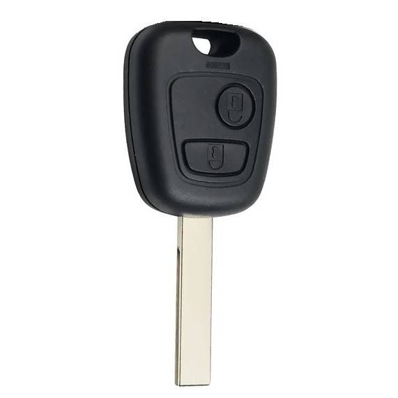 Корпус ключа CITROEN, PEUGEOT 2 кнопки HU-HCA HU83, без лого — для бизнеса и офиса