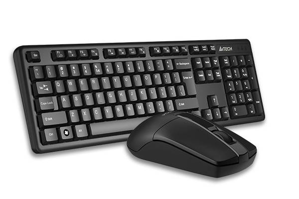 Клавиатура + мышь A4Tech 3330N клав:черный мышь:черный USB беспроводная Multimedia A4Tech 3330N — для бизнеса и офиса Клавиатура + мышь A4Tech 3330N клав:черный мышь:черный USB беспроводная Multimedia A4Tech 3330N — для бизнеса и офиса