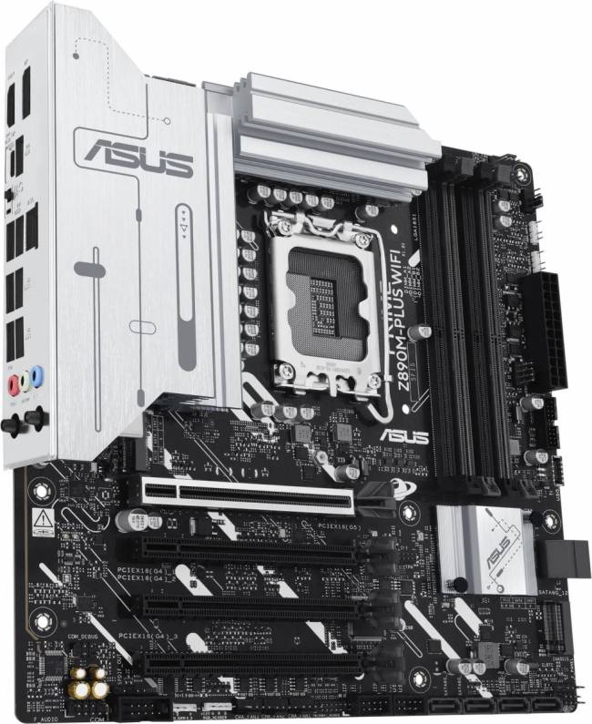 Материнская плата ASUS PRIME Z890M-PLUS WIFI — для бизнеса и офиса Материнская плата ASUS PRIME Z890M-PLUS WIFI — для бизнеса и офиса