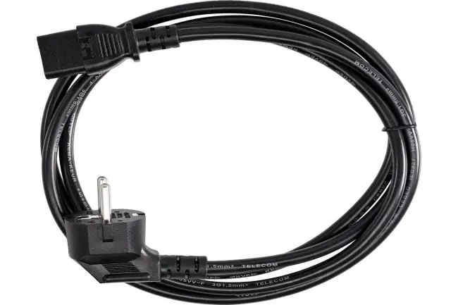 Кабель комп - розетка 220V EU (угловой)<VDE> 3GX1,5mm2, 1,8m, медь, Telecom <TY021-CU1.5-1.8M> VCOM TY021-CU1.5-1.8M — для бизнеса и офиса Кабель комп - розетка 220V EU (угловой)<VDE> 3GX1,5mm2, 1,8m, медь, Telecom <TY021-CU1.5-1.8M> VCOM TY021-CU1.5-1.8M — для бизнеса и офиса