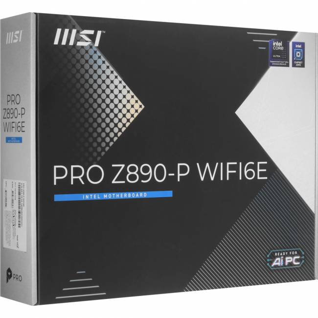 Материнская плата MSI PRO Z890-P WIFI6E — для бизнеса и офиса Материнская плата MSI PRO Z890-P WIFI6E — для бизнеса и офиса