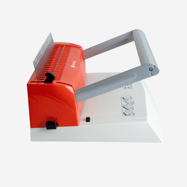 Переплетчик ГЕЛЕОС БП-16 бело-красный Гелеос БП16пбк — для бизнеса и офиса