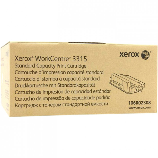 Принт-картридж черный Xerox 106R02308 — для бизнеса и офиса Принт-картридж черный Xerox 106R02308 — для бизнеса и офиса