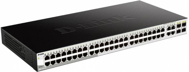 Коммутатор D-Link DGS-1210-52/FL1A — для бизнеса и офиса Коммутатор D-Link DGS-1210-52/FL1A — для бизнеса и офиса