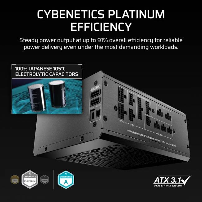 Блоки питания Corsair HX1500i SHIFT CP-9020269-UK — для бизнеса и офиса