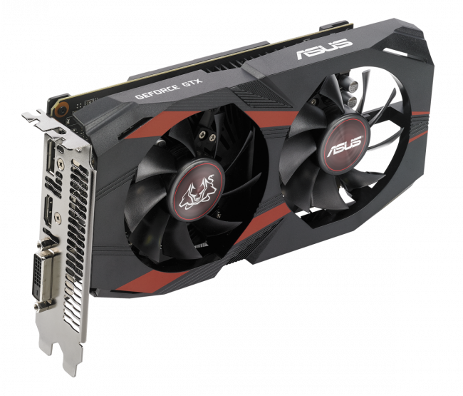 Видеокарта ASUS CERBERUS-GTX1050TI-A4G — для бизнеса и офиса Видеокарта ASUS CERBERUS-GTX1050TI-A4G — для бизнеса и офиса