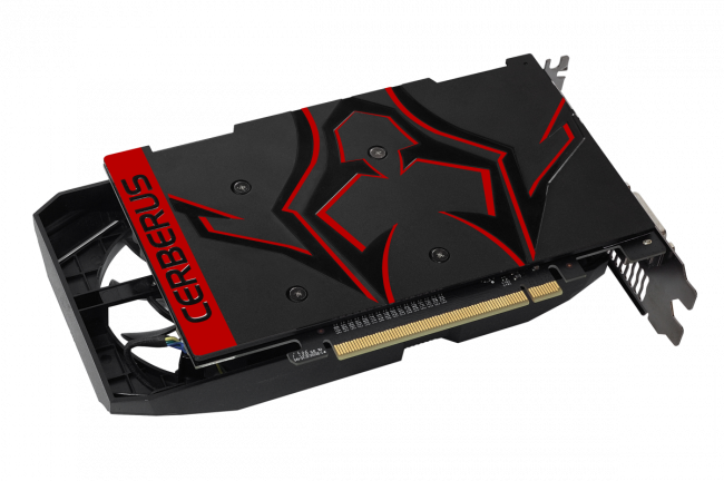 Видеокарта ASUS CERBERUS-GTX1050TI-A4G — для бизнеса и офиса Видеокарта ASUS CERBERUS-GTX1050TI-A4G — для бизнеса и офиса