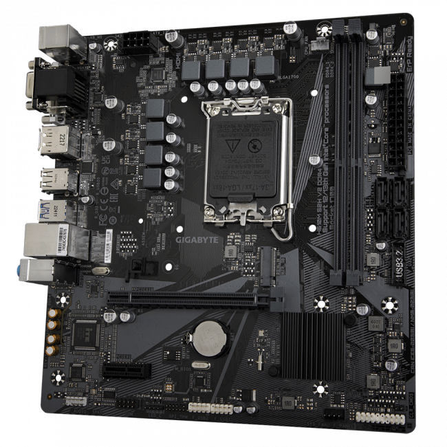 Материнская плата GIGABYTE H610M S2H V2 DDR4 — для бизнеса и офиса Материнская плата GIGABYTE H610M S2H V2 DDR4 — для бизнеса и офиса