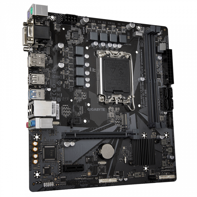 Материнская плата GIGABYTE H610M S2H V2 DDR4 — для бизнеса и офиса Материнская плата GIGABYTE H610M S2H V2 DDR4 — для бизнеса и офиса