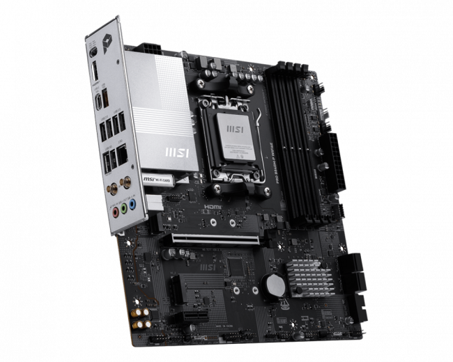 Материнская плата MSI PRO B840M-P WIFI6E — для бизнеса и офиса Материнская плата MSI PRO B840M-P WIFI6E — для бизнеса и офиса