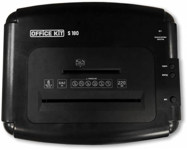 Шредер Office Kit OK0101S180 — для бизнеса и офиса Шредер Office Kit OK0101S180 — для бизнеса и офиса