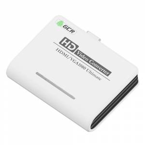 GCR Видео конвертер HDMI -> VGA + jack 3.5 mm, 1080P 60Hz, GL-v136 Конвертер Greenconnect HDMI/VGA/jack 3.5 mm (GCR-53395)