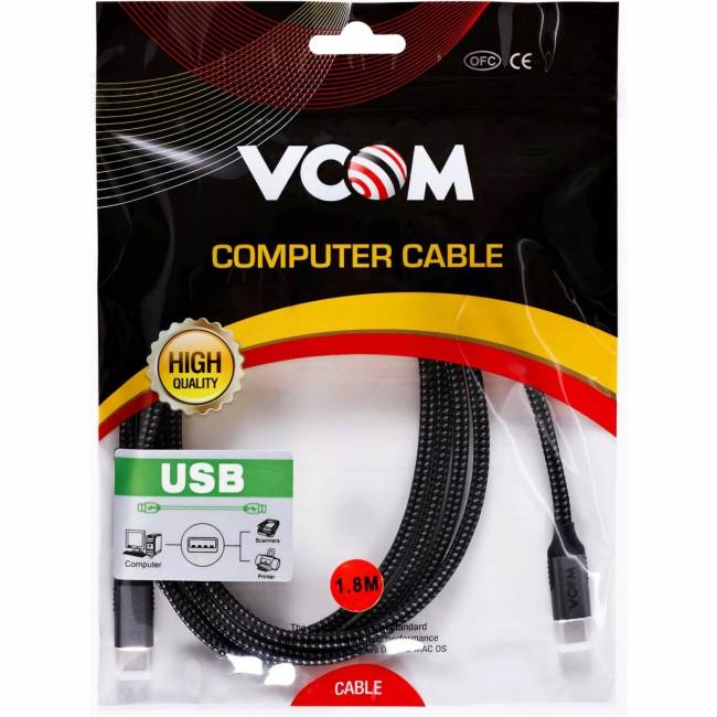 Кабель USB3.2 Gen2X2, CM->CM, 20Gbs, 100WT, 4KX60Hz, All shell, 1.8m VCOM <CU420M-1.8M> Кабель VCOM USB 3.1 Type-C M/USB 3.1 Type-C M (CU420M-1.8M) — для бизнеса и офиса Кабель USB3.2 Gen2X2, CM->CM, 20Gbs, 100WT, 4KX60Hz, All shell, 1.8m VCOM <CU420M-1.8M> Кабель VCOM USB 3.1 Type-C M/USB 3.1 Type-C M (CU420M-1.8M) — для бизнеса и офиса