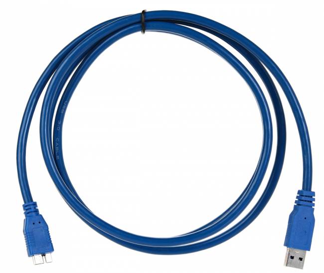 Кабель соединительный USB3.0 Am-MicroBm 1.8m Telecom (TUS717-1.8M) Telecom USB 3.2 Gen 1 Type-A - microUSB B 1.8м — для бизнеса и офиса