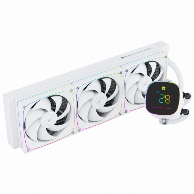 Система жидкостного охлаждения Thermalright Frozen Horizon 360 Digital White — для бизнеса и офиса