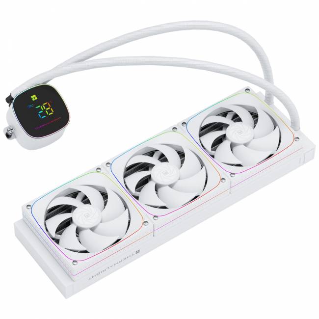 Система жидкостного охлаждения Thermalright Frozen Horizon 360 Digital White — для бизнеса и офиса