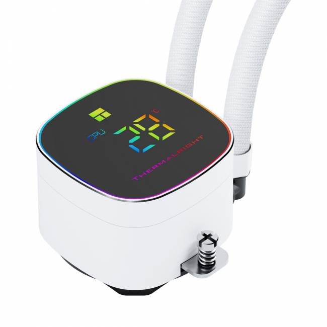 Система жидкостного охлаждения Thermalright Frozen Horizon 360 Digital White — для бизнеса и офиса