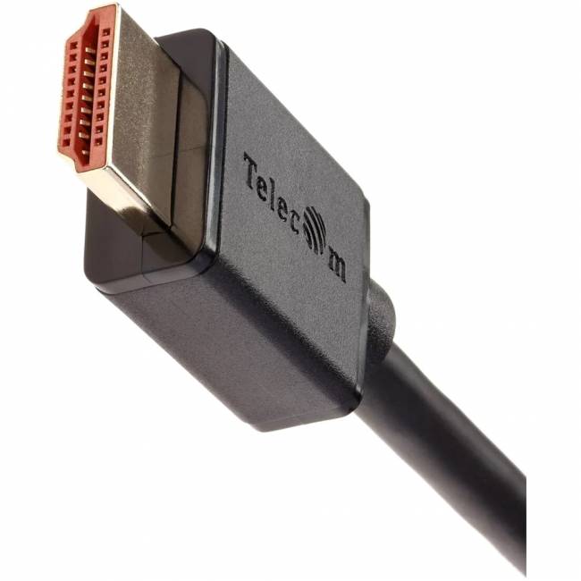Кабель HDMI-19M --- HDMI-19M ver 2.0+3D/Ethernet ,3m Telecom <TCG215-3M> Кабель Telecom HDMI (m)/HDMI (m) - 3 м (TCG215-3M) — для бизнеса и офиса