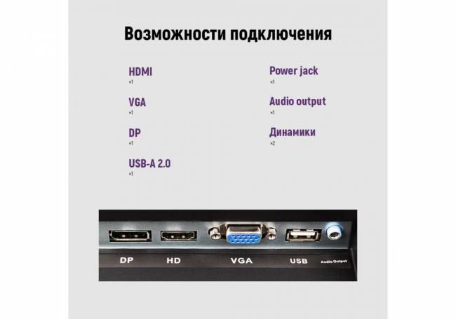 Монитор IRBIS ISM24FIDVesa — для бизнеса и офиса Монитор IRBIS ISM24FIDVesa — для бизнеса и офиса
