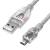 Greenconnect Кабель 1.5m USB 2.0, AM/mini 5P, прозрачный, ферритовое кольцо, 28/28 AWG, экран, армированный, морозостойкий, GCR-UM1M5P-BB2S-1.5m, экран, армированный, морозостойкий Greenconnect USB 2.0 Type-AM - miniUSB 1.5м — для бизнеса и офиса Greenconnect Кабель 1.5m USB 2.0, AM/mini 5P, прозрачный, ферритовое кольцо, 28/28 AWG, экран, армированный, морозостойкий, GCR-UM1M5P-BB2S-1.5m, экран, армированный, морозостойкий Greenconnect USB 2.0 Type-AM - miniUSB 1.5м — для бизнеса и офиса