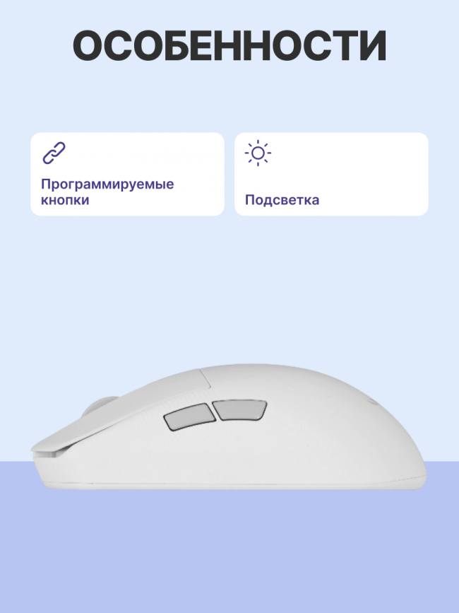Мышь P716 ROG HARPE ACE MINI/WHT ASUS P716 ROG HARPE ACE MINI/WHT 90MP03Z0-BMUA10 — для бизнеса и офиса Мышь P716 ROG HARPE ACE MINI/WHT ASUS P716 ROG HARPE ACE MINI/WHT 90MP03Z0-BMUA10 — для бизнеса и офиса