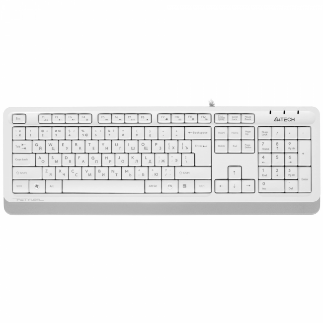 Клавиатура + мышь A4Tech Fstyler F1010 клав:белый/серый мышь:белый/серый USB Multimedia (F1010 WHITE A4Tech F1010 WHITE — для бизнеса и офиса Клавиатура + мышь A4Tech Fstyler F1010 клав:белый/серый мышь:белый/серый USB Multimedia (F1010 WHITE A4Tech F1010 WHITE — для бизнеса и офиса