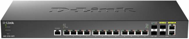 Коммутатор D-Link DXS-1210-16TC/B1A — для бизнеса и офиса Коммутатор D-Link DXS-1210-16TC/B1A — для бизнеса и офиса