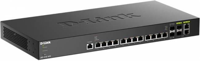 Коммутатор D-Link DXS-1210-16TC/B1A — для бизнеса и офиса Коммутатор D-Link DXS-1210-16TC/B1A — для бизнеса и офиса