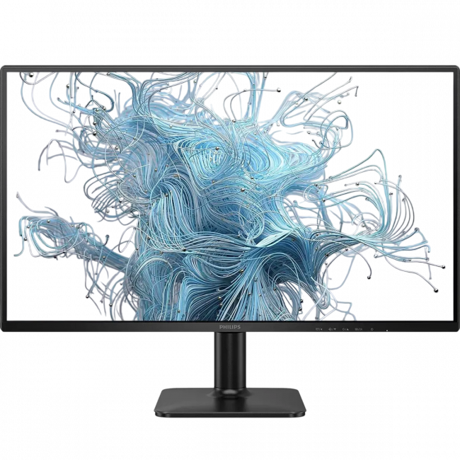 Монитор Philips 25E2N2100 24.5'', 1920x1080, IPS, 120hz, 50M:1, 300cd, 4ms, VGA, HDMI 1.4, VESA, 3Y, Black Philips 25E2N2100 — для бизнеса и офиса