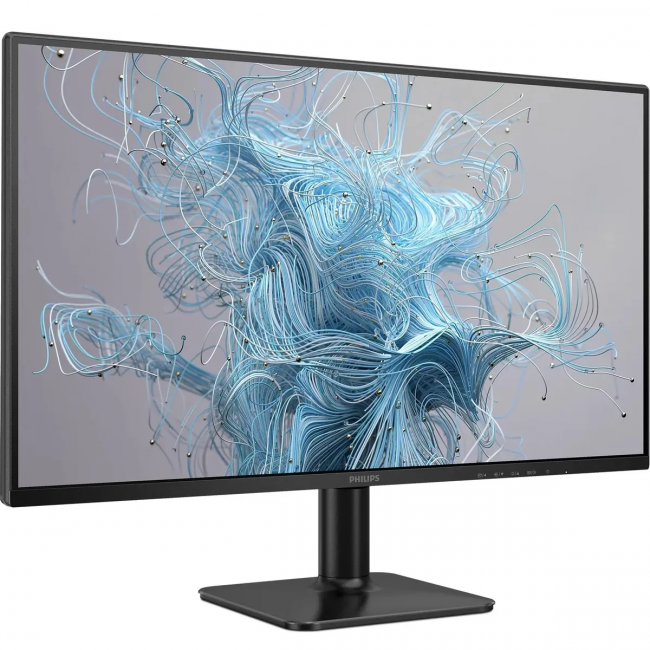 Монитор Philips 25E2N2100 24.5'', 1920x1080, IPS, 120hz, 50M:1, 300cd, 4ms, VGA, HDMI 1.4, VESA, 3Y, Black Philips 25E2N2100 — для бизнеса и офиса