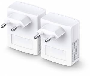 Комплект гигабитных адаптеров Powerline TP-Link  AV1000 Gigabit Powerline Starter TL-PA7017 KIT