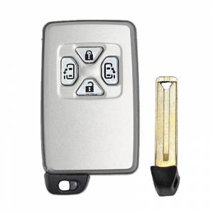 Корпус смарт ключа TOYOTA 4 кнопки + вставка TOY48
