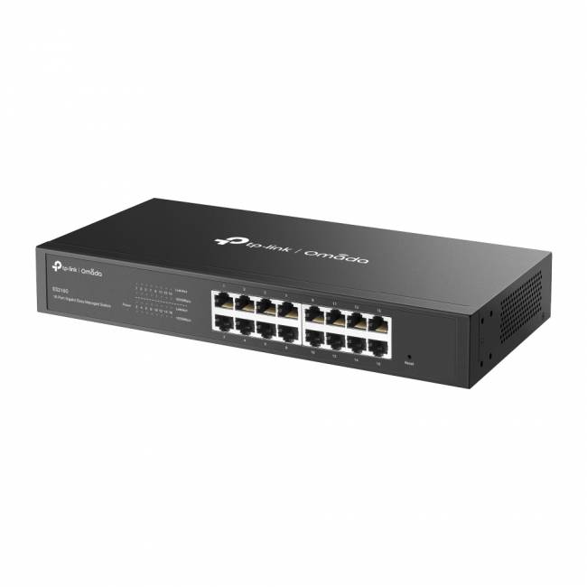 Коммутатор TP-Link ES216G — для бизнеса и офиса Коммутатор TP-Link ES216G — для бизнеса и офиса