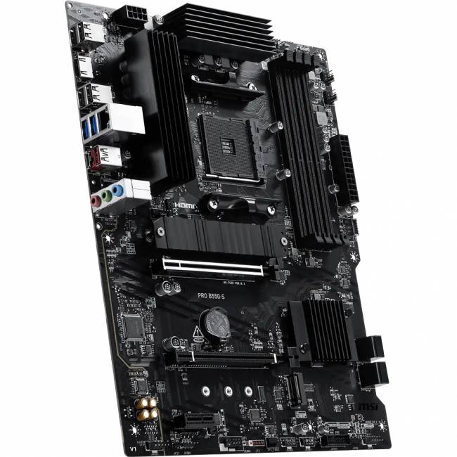 Материнская плата MSI PRO B550-S — для бизнеса и офиса Материнская плата MSI PRO B550-S — для бизнеса и офиса