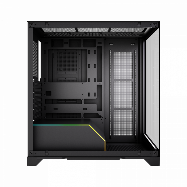 Корпус без блока питания HSPD F550-TGBK — для бизнеса и офиса