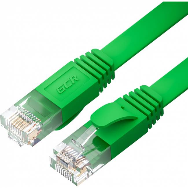 GCR Патч-корд PROF плоский прямой 7.5m, UTP медь кат.6, зеленый, 30 AWG, ethernet high speed 10 Гбит/с, RJ45, T568B, GCR-52844 Greenconnect GCR-52844 — для бизнеса и офиса GCR Патч-корд PROF плоский прямой 7.5m, UTP медь кат.6, зеленый, 30 AWG, ethernet high speed 10 Гбит/с, RJ45, T568B, GCR-52844 Greenconnect GCR-52844 — для бизнеса и офиса