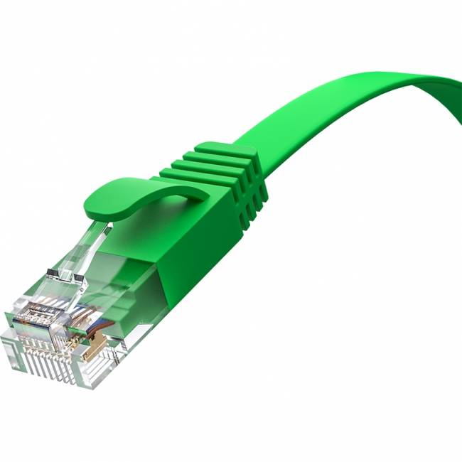 GCR Патч-корд PROF плоский прямой 7.5m, UTP медь кат.6, зеленый, 30 AWG, ethernet high speed 10 Гбит/с, RJ45, T568B, GCR-52844 Greenconnect GCR-52844 — для бизнеса и офиса GCR Патч-корд PROF плоский прямой 7.5m, UTP медь кат.6, зеленый, 30 AWG, ethernet high speed 10 Гбит/с, RJ45, T568B, GCR-52844 Greenconnect GCR-52844 — для бизнеса и офиса