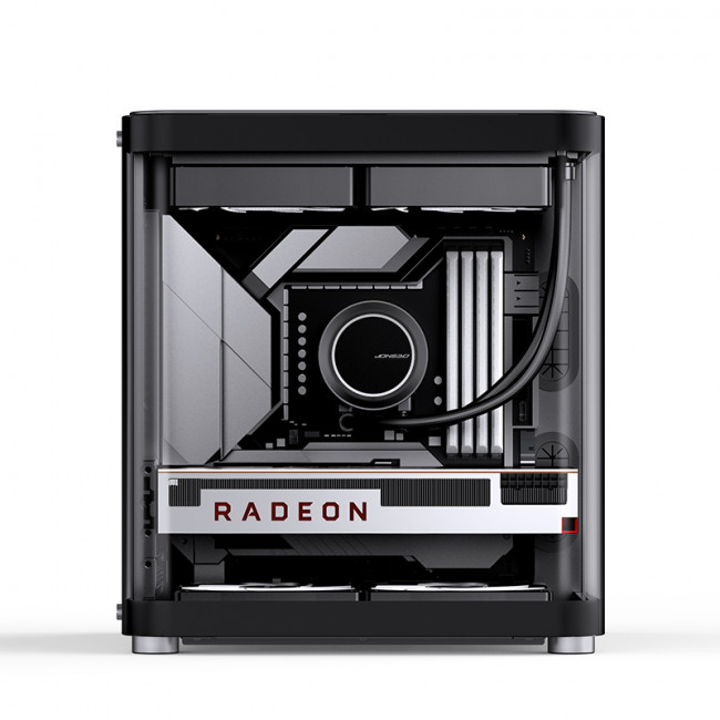 Корпус без блока питания JONSBO TK-1 Black — для бизнеса и офиса