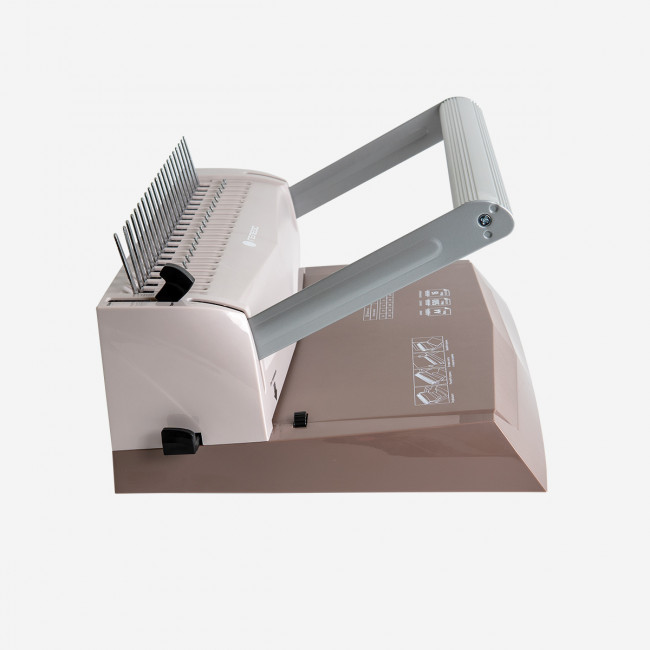 Переплетчик ГЕЛЕОС БП-16 коричневый Гелеос БП16пк — для бизнеса и офиса