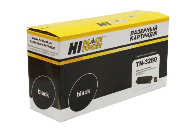Тонер-картридж Hi-Black (HB-TN-3280) для Brother HL-5340/5350/5370/5380//DCP8070D, 8K — для бизнеса и офиса Тонер-картридж Hi-Black (HB-TN-3280) для Brother HL-5340/5350/5370/5380//DCP8070D, 8K — для бизнеса и офиса