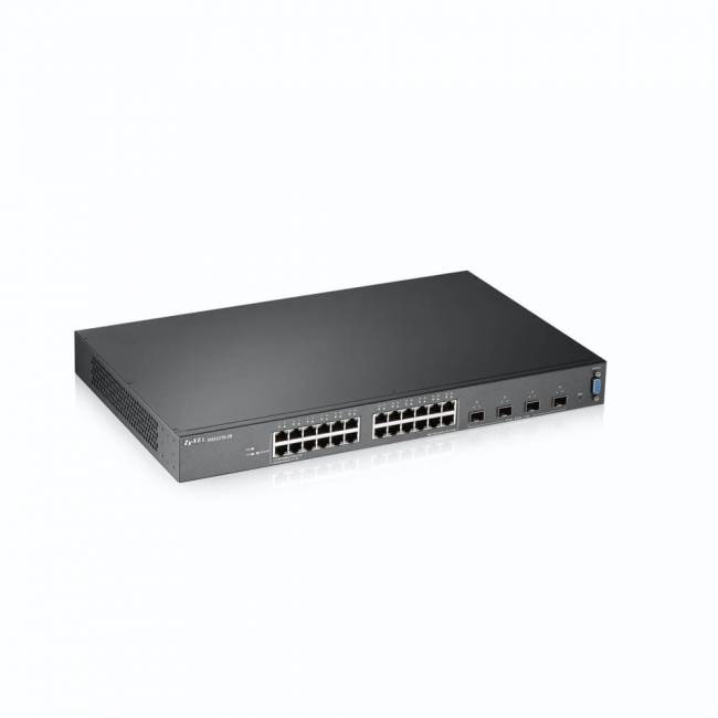 Коммутатор Zyxel XGS2210-28 — для бизнеса и офиса Коммутатор Zyxel XGS2210-28 — для бизнеса и офиса