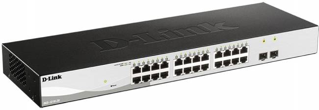 Коммутатор D-Link DGS-1210-26/FL1A — для бизнеса и офиса Коммутатор D-Link DGS-1210-26/FL1A — для бизнеса и офиса